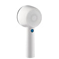 White rechargeable handheld clothes shaver and beater for jumpers
