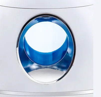 White round aromatherapy humidifier with USB cable and 205mm height