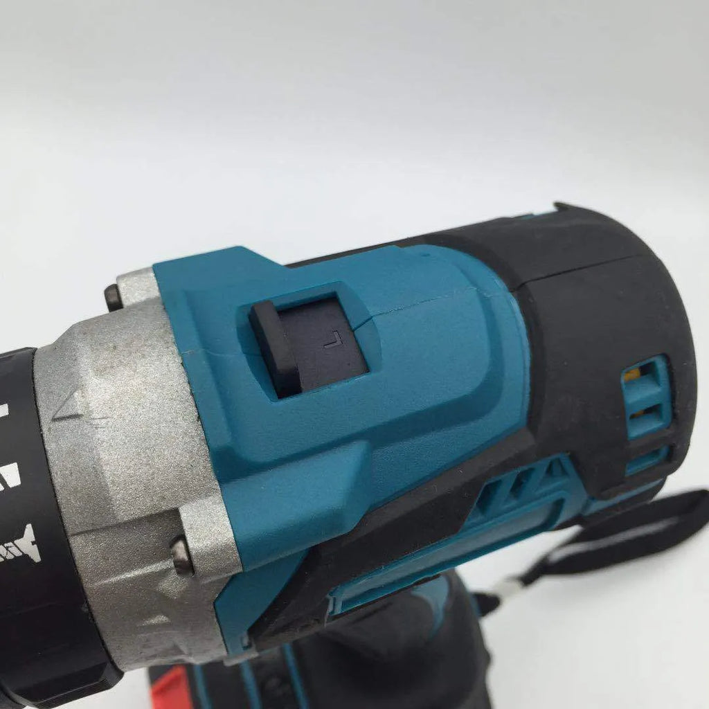 21V cordless multifunction impact drill and electric screwdriver tool with lithium battery and 13mm chuck