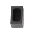 Square graphite crucible with oil tank for melting gold silver platinum precious metals