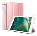 iPad Air 2 protective silicone case with built-in stand in clamshell design showing multiple colour options