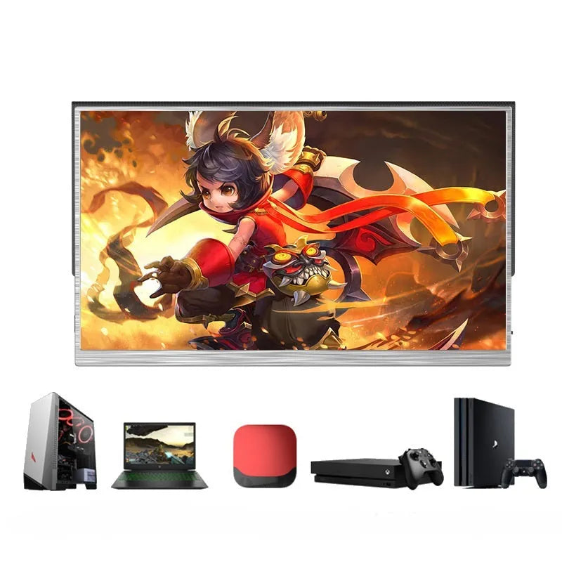 Zeuslap 15-inch portable monitor with ultra-thin design and HDMI connectivity