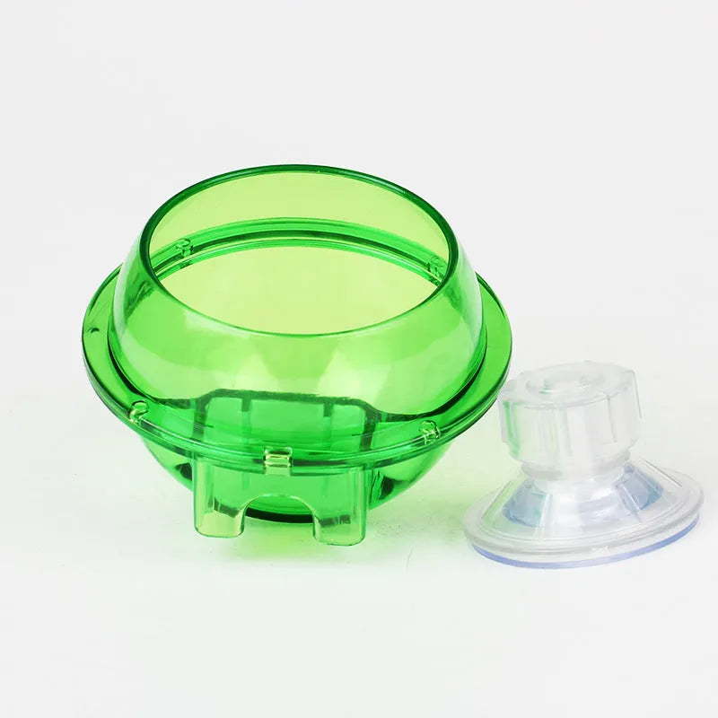 Herring Blue green aquatic planting cup for fish tank landscaping and plant containment