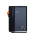 Yuantu Culture 60000mAh outdoor power bank in blue, grey, pink or white with adapter