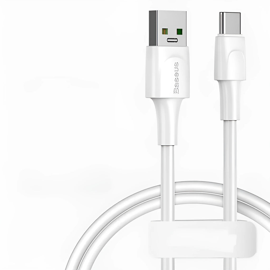 Baseus black Micro USB fast charging cable for Android phones