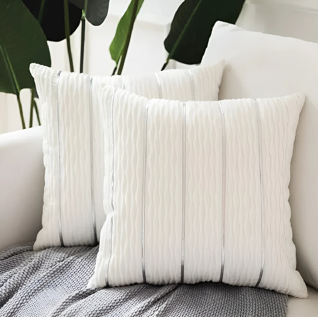 45cm square plush velvet cushion cover in a selection of colours including wine red and blue