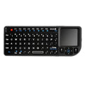 Mini wireless Bluetooth laser touch keyboard 69 keys ABS backlit infrared teaching black 155mm