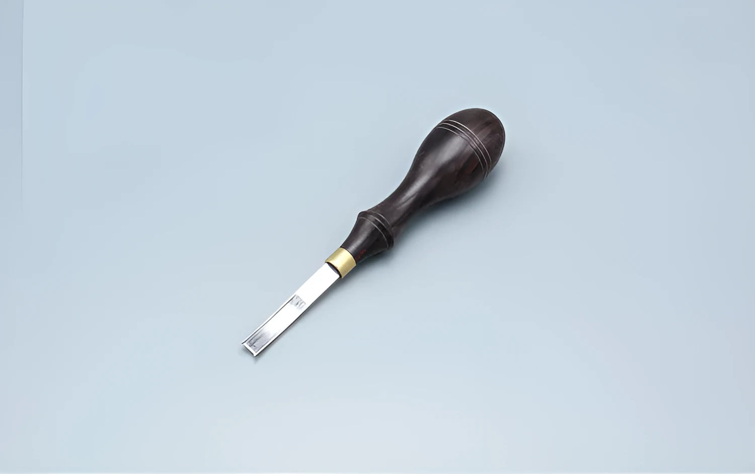 Sectional cutting wide shovel edge thinning knife drum shovel with leather handle
