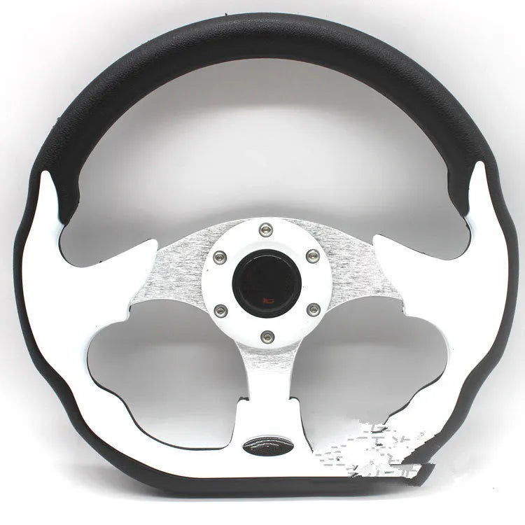 Racing steering wheel 520 multicolor PU modified general fit model 5156F
