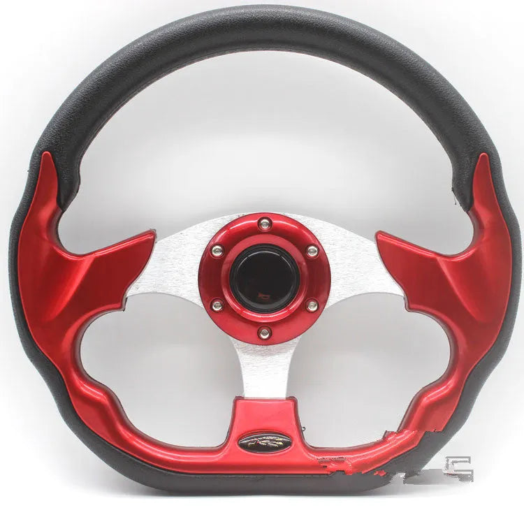 Racing steering wheel 520 multicolor PU modified general fit model 5156F