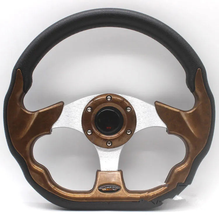 Racing steering wheel 520 multicolor PU modified general fit model 5156F