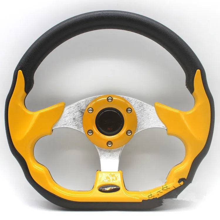 Racing steering wheel 520 multicolor PU modified general fit model 5156F