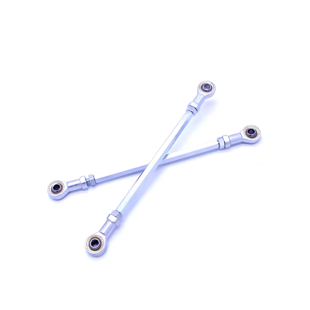 Black metal steering ball rod tie rod end for 49-80cc ATV, direction fisheye ball head lever detail