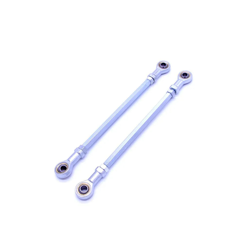 Black metal steering ball rod tie rod end for 49-80cc ATV, direction fisheye ball head lever detail