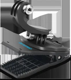 GoPro backpack mounting clip with 360-degree rotation for action cameras