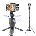 360-degree intelligent tracking pan tilt bracket holding a smartphone for automatic filming