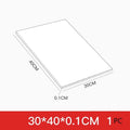 Hard foam board in black or white, sizes 20x30cm to 122x122cm, thickness 1-18mm for DIY and model making