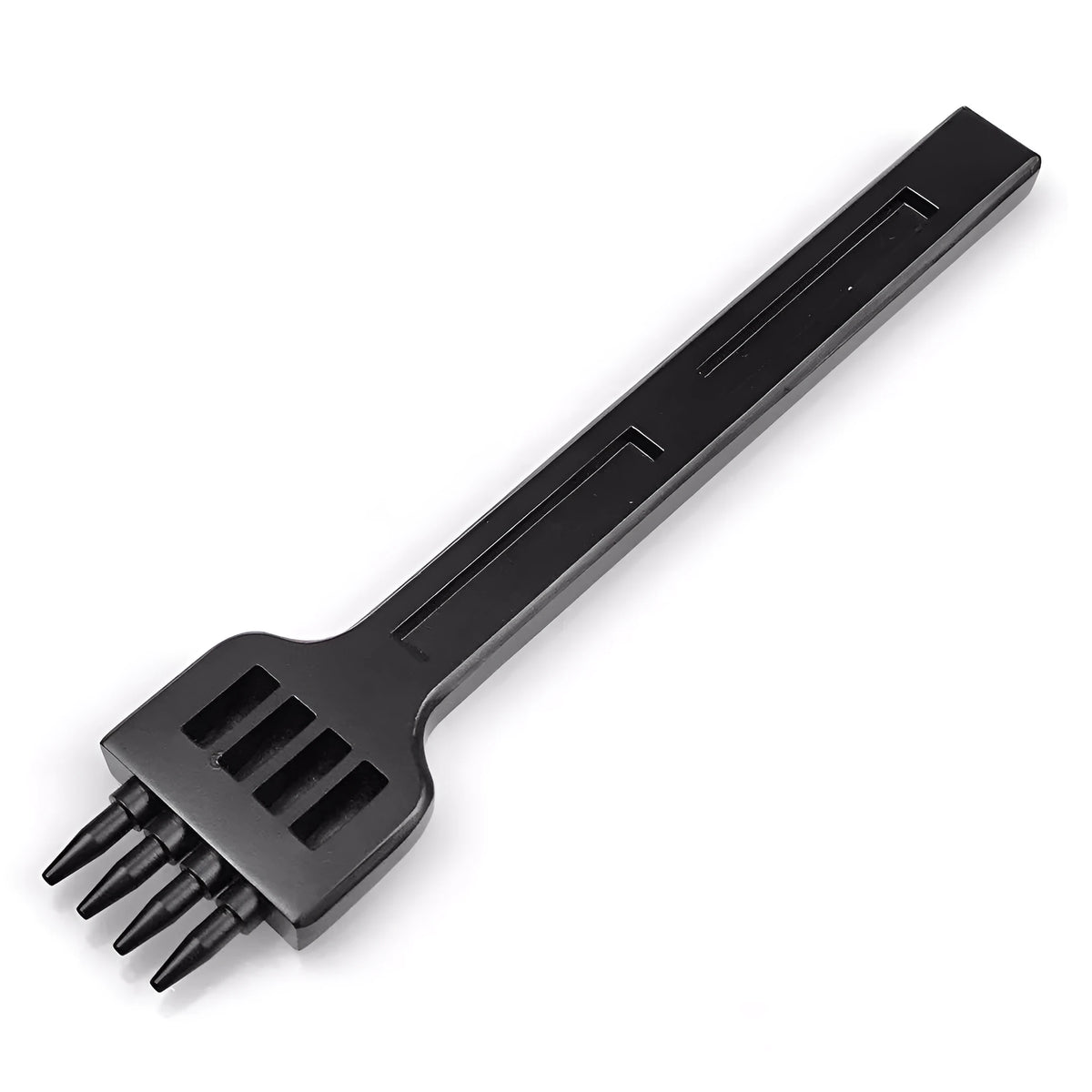 Wuta manual leather round hole punch tool with multiple tooth configurations for leather crafting