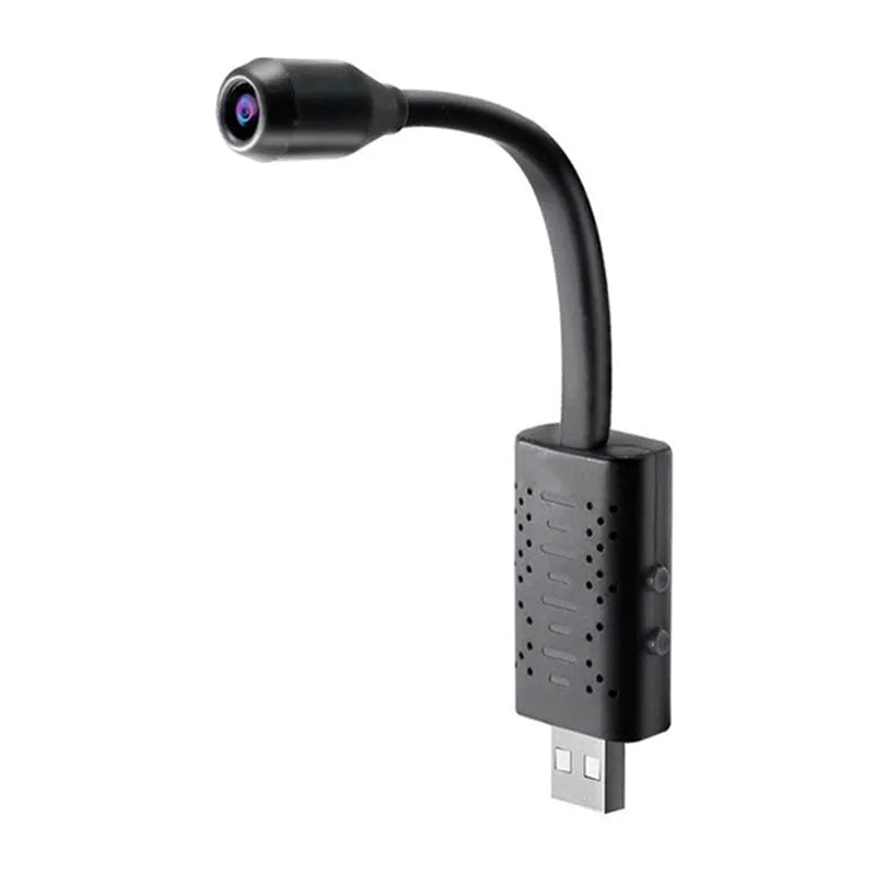 U21 wireless surveillance camera with compact ABS plastic body and integrated USB portable monitor