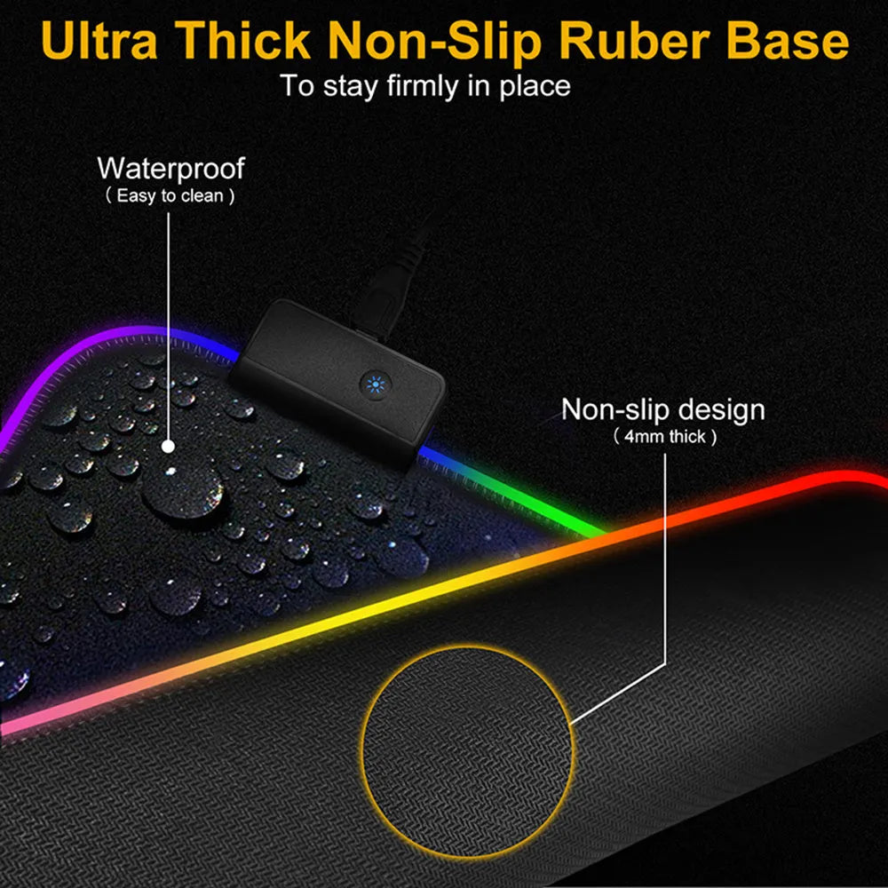 Sailor Moon non-slip desk mat made of natural rubber and fine cloth surface with heat transfer print