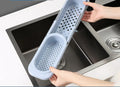 Telescopic adjustable sink organiser rack with drainage holes in PP material
