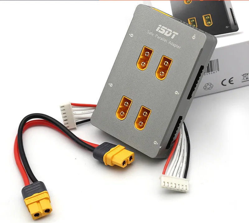 Grey Astor parallel charging board for RC helicopter battery accessories