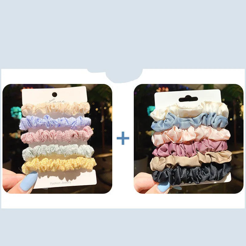 Children's 20-piece hairpin set with autumn colours and macaron shades