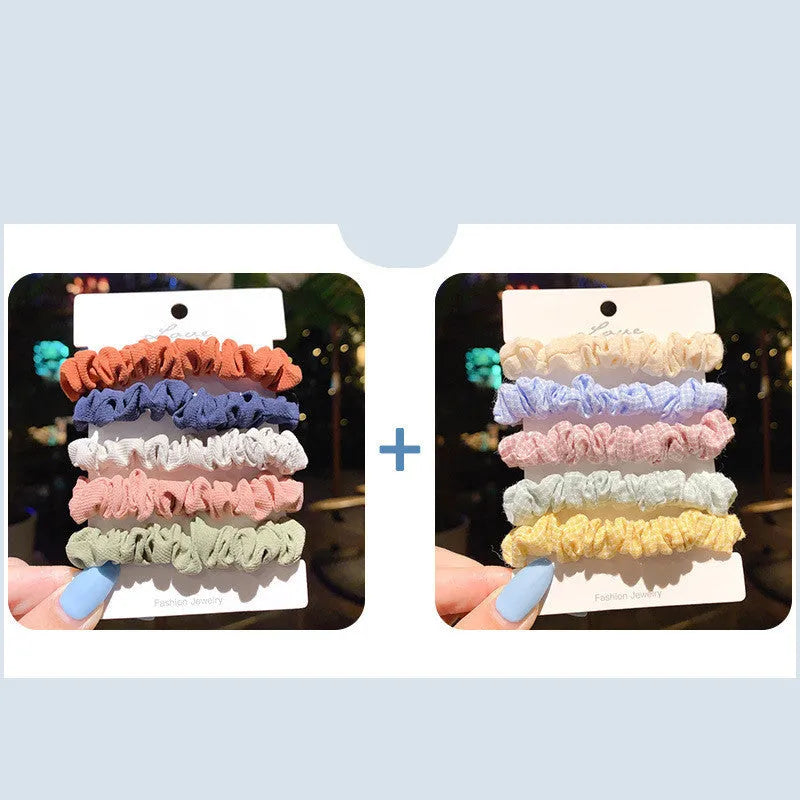 Children's 20-piece hairpin set with autumn colours and macaron shades