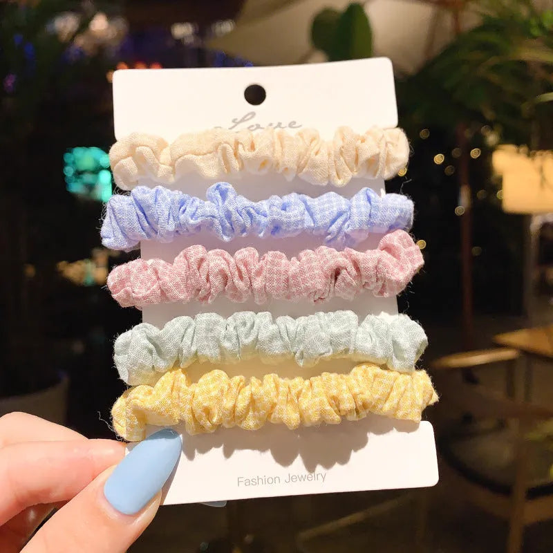 Children's 20-piece hairpin set with autumn colours and macaron shades