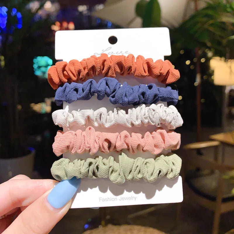 Children's 20-piece hairpin set with autumn colours and macaron shades