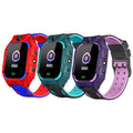 Z6 Q19 children's smart phone watch with touch screen in green, purple, or red colour options