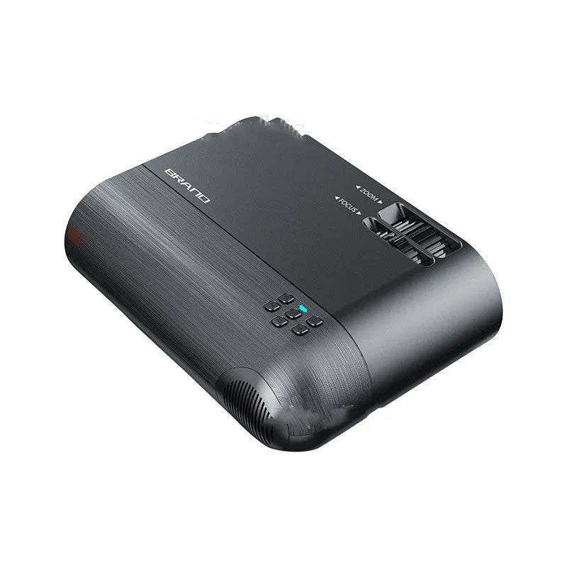 Portable wireless projector with Android system and 8K lens for mobile same-screen projection