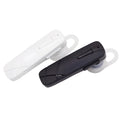 Black and white Bluetooth V4.1 wireless earphones showing earplug design.