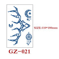 Juice Tattoo Stickers semi-permanent herbal water transfer sheet 110x180mm geometric design