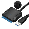 Onvian USB 3.0 to SATA adapter converter cable in black for hard drive connection via USB