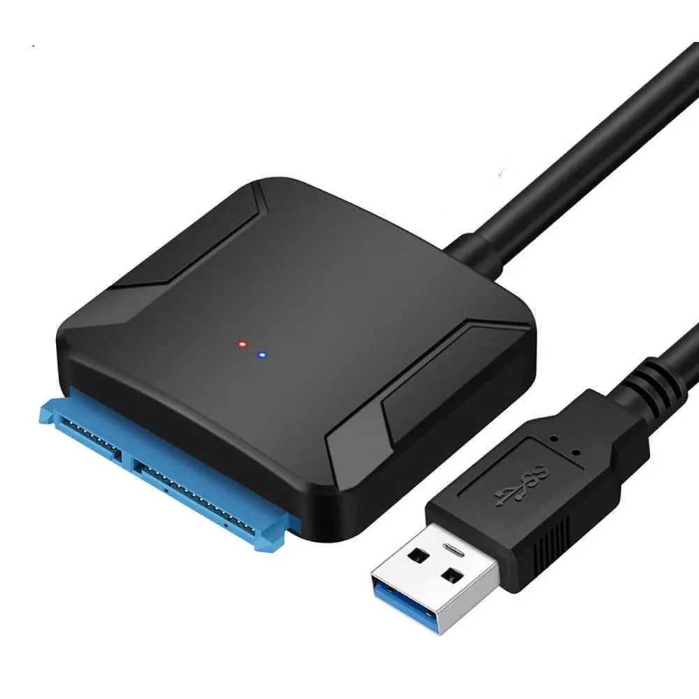 Onvian USB 3.0 to SATA adapter converter cable in black for hard drive connection via USB