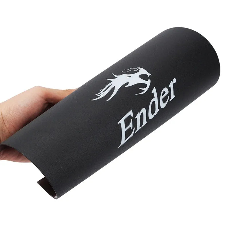 Black Ender 3 film tape with fibre glass rod and regular polygon section shape