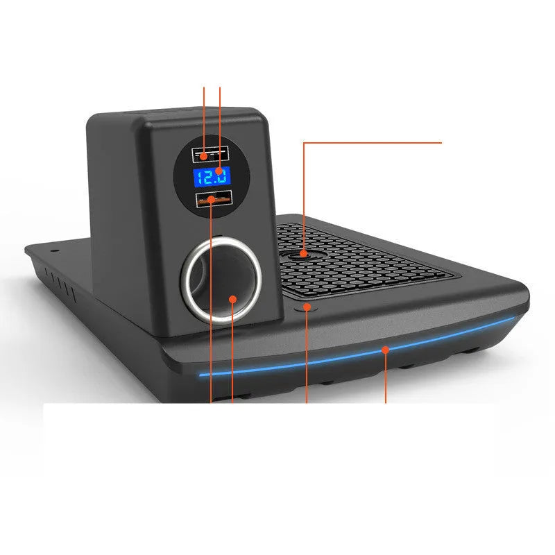 Honda Accord dedicated wireless phone charger black dashboard pad