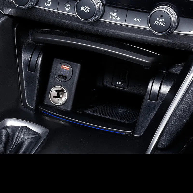 Honda Accord dedicated wireless phone charger black dashboard pad