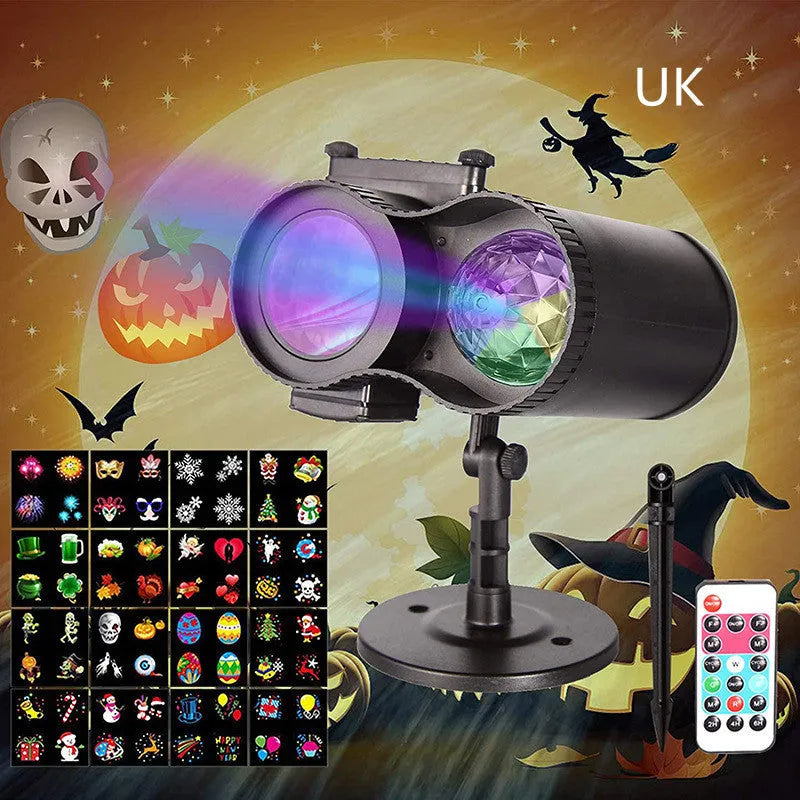 Outdoor waterproof double tube animated watermark LED light with IP65 rating