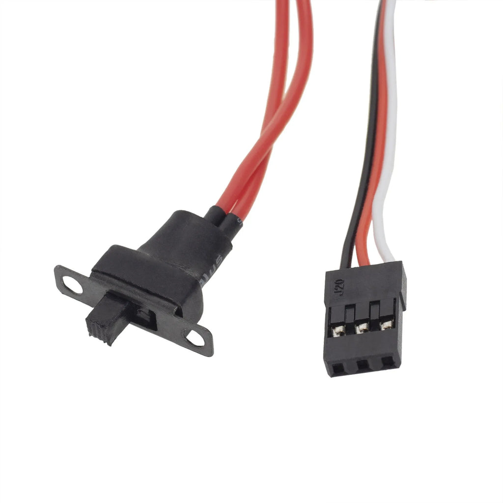 Small Boat 40A miniature brushed electronic speed controller (ESC) for RC models in colour G500.