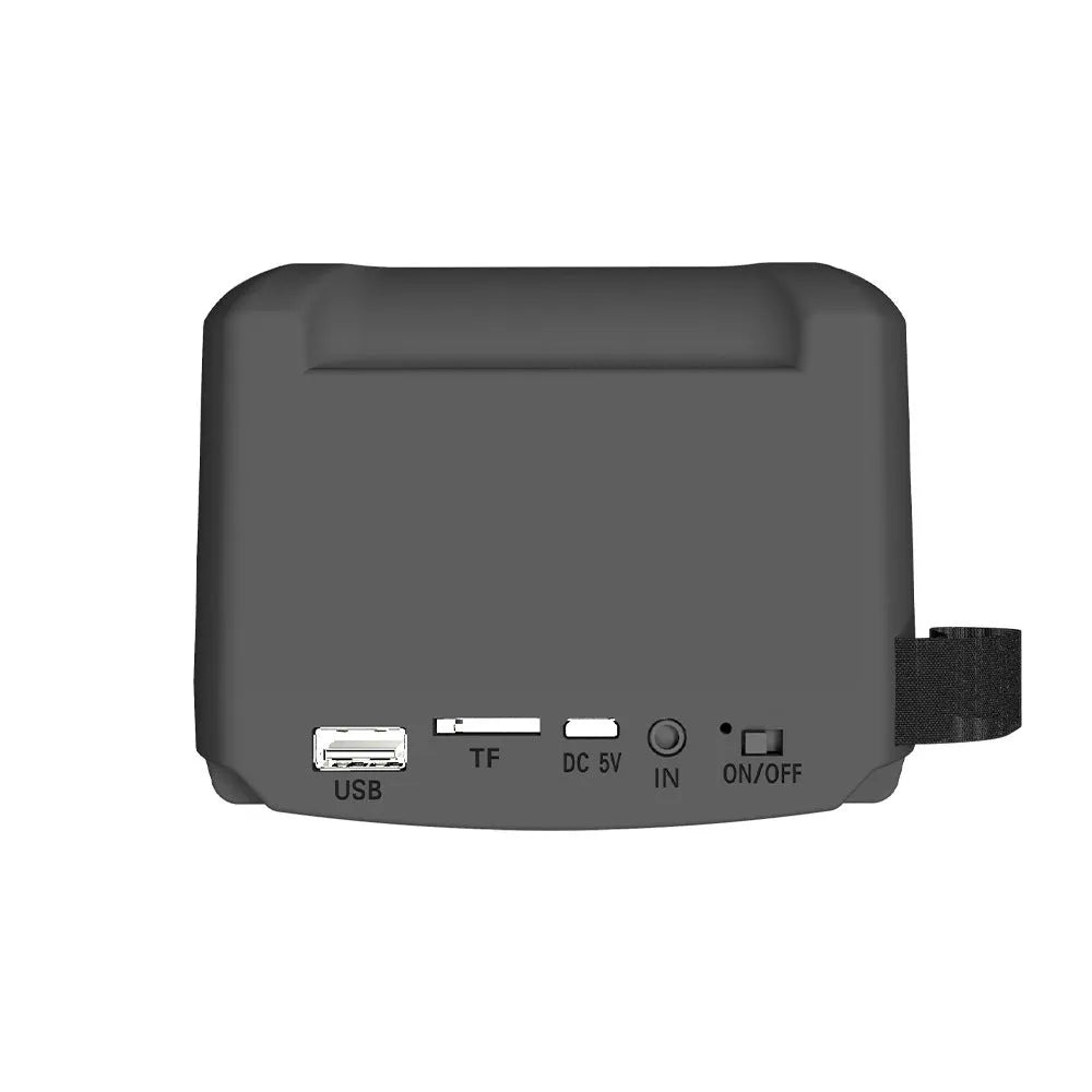 Portable Bluetooth speaker in colour 3107 with compact design and USB charging port