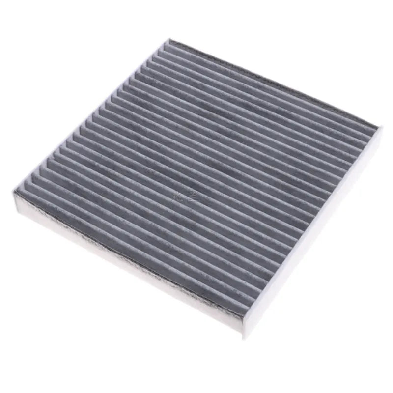 Grey Geely car air conditioning filter element measuring 215x210x30mm for GL GS models