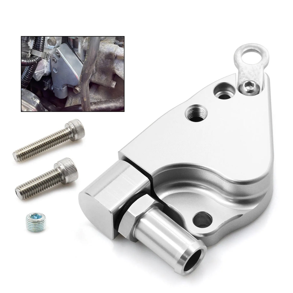 Honda K Series engine intake manifold coolant adapter fitting for K20 K24