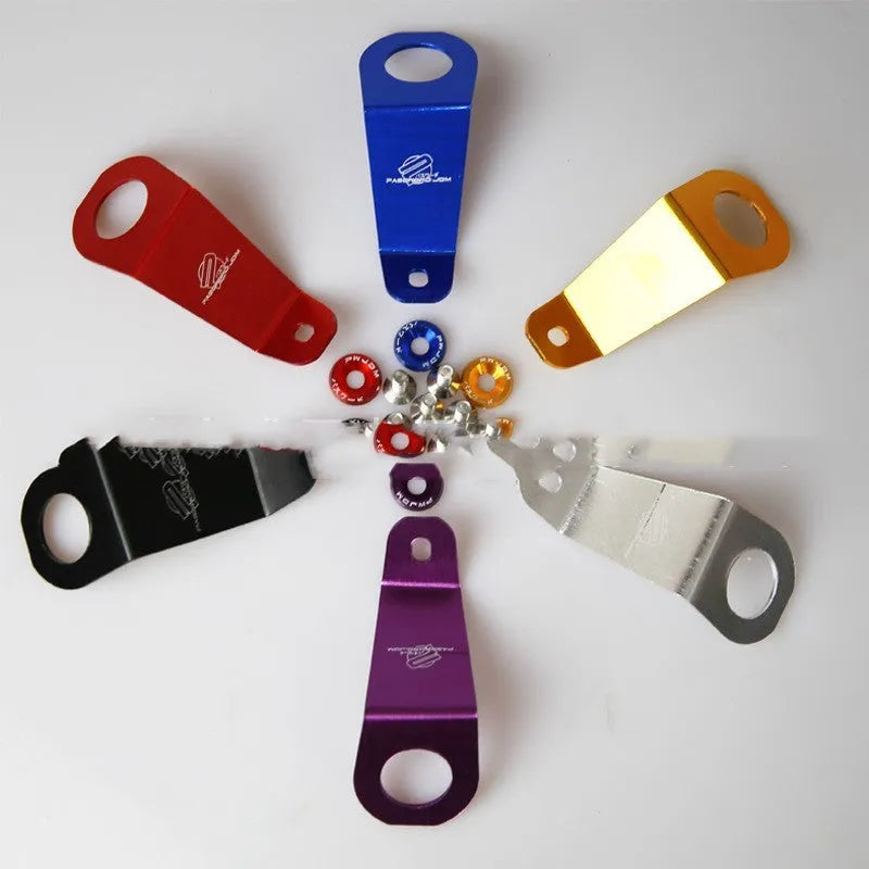 Aluminium anodised radiator mounting bracket for Honda Civic EG in selected colour