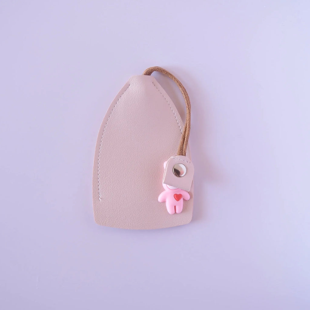 Universal large capacity car key case in PU material with anti-theft storage for multiple keys and cards in various colours