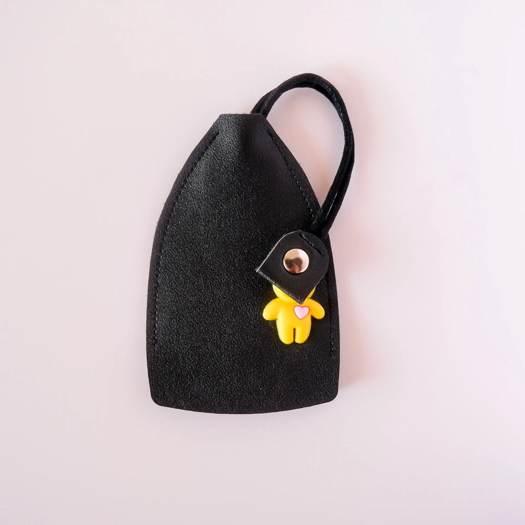 Universal large capacity car key case in PU material with anti-theft storage for multiple keys and cards in various colours