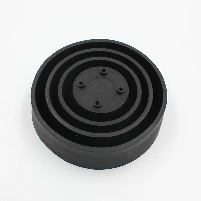 Silicone car headlight dust cover showing Type A closed and Type B open styles for vehicle protection.