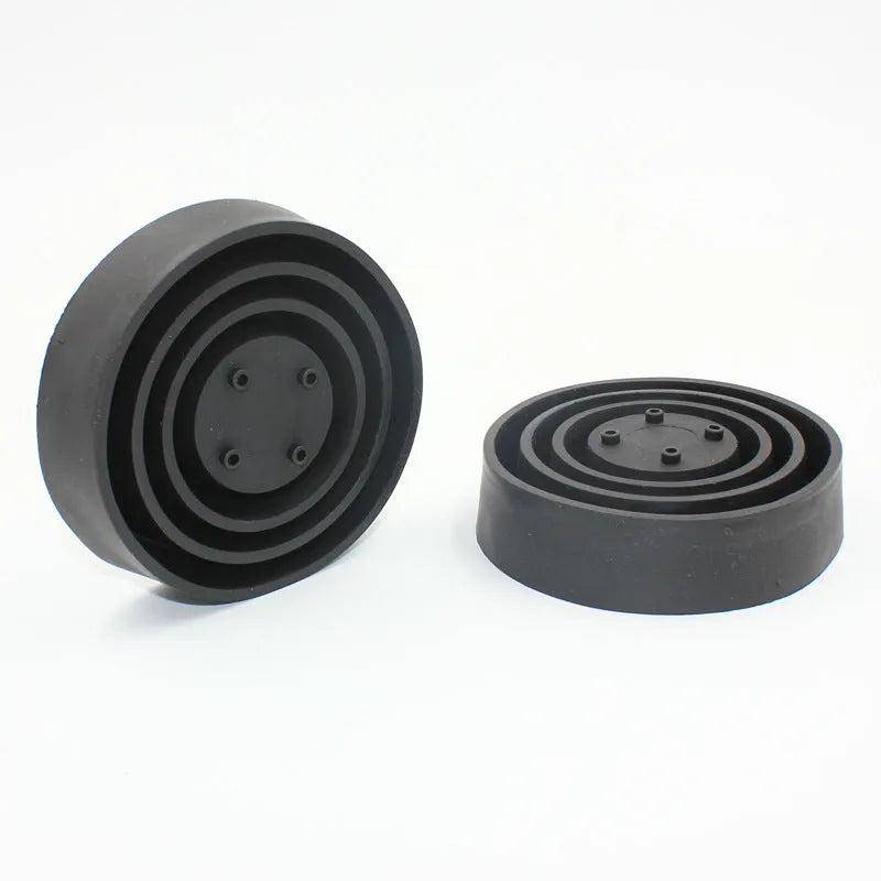 Silicone car headlight dust cover showing Type A closed and Type B open styles for vehicle protection.