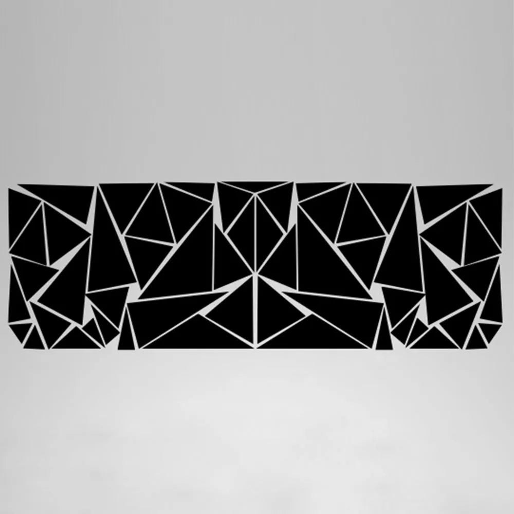 200cm car decorative sticker roll with geometric pattern in five colour options